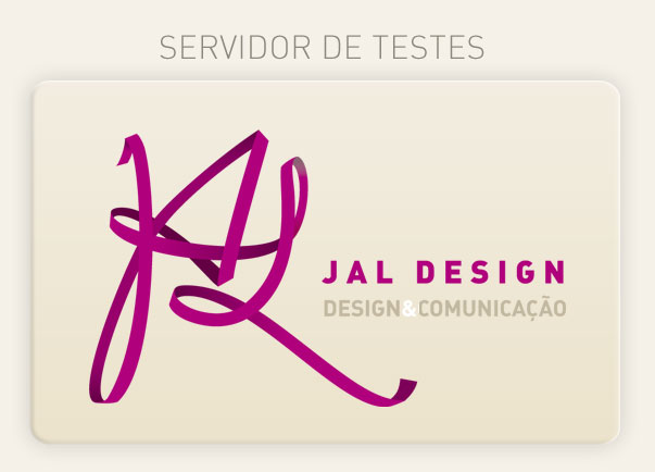 servidor de testes JAL Design
